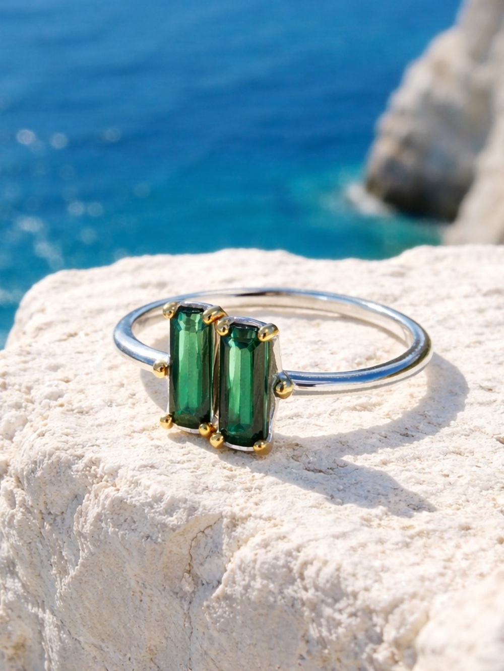 ! Green Tourmaline Ring - Picture 4 of 15